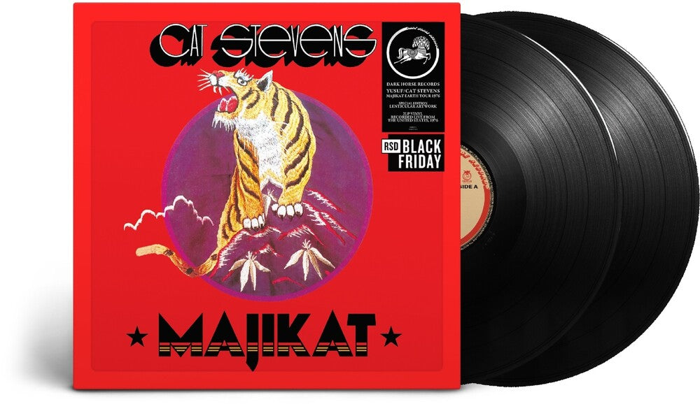 the album cover for Yusuf/Cat Stevens - Majikat Earth Tour 1976 [RSD BF 2026]