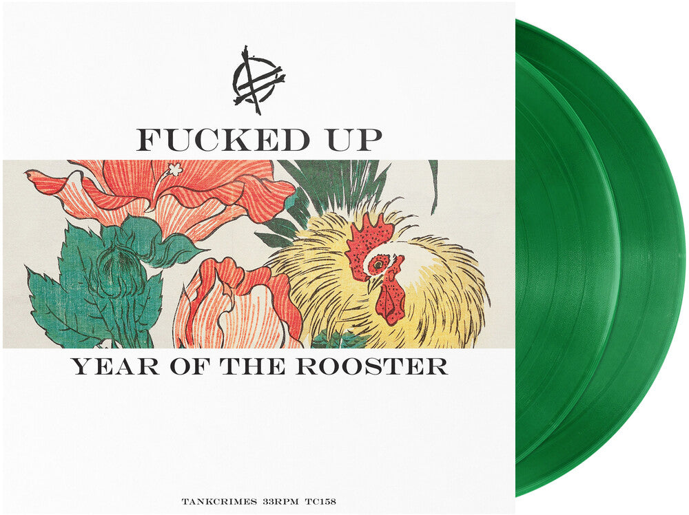 the album cover for Fucked Up - Year Of The Rooster [Colored Vinyl] (Grn) [Limited Edition]