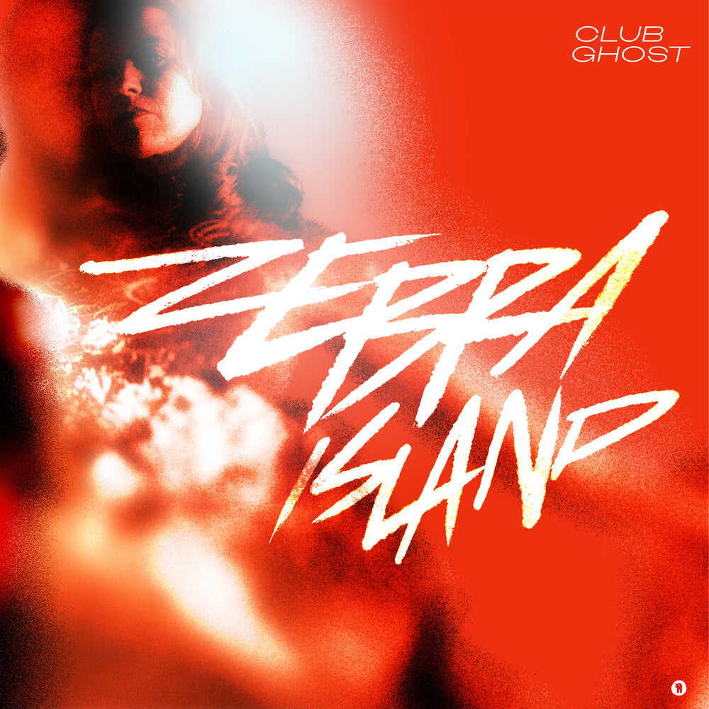 the album cover for Zebra Island - Club Ghost [Colored Vinyl] (Grn) [Limited Edition]