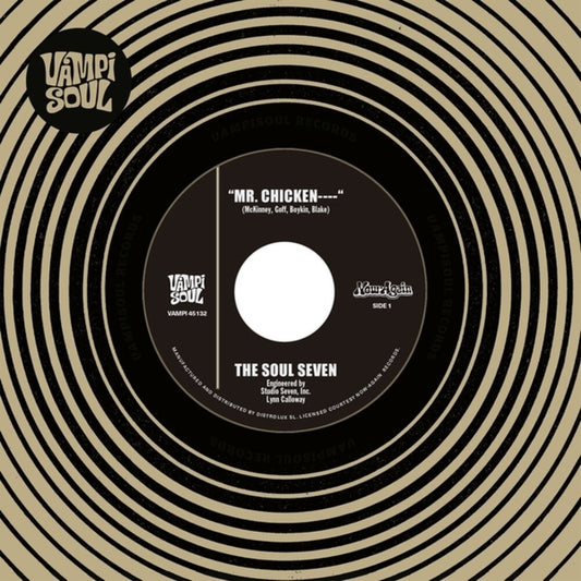 the album cover for Soul Seven - Mr Chicken (Ep)