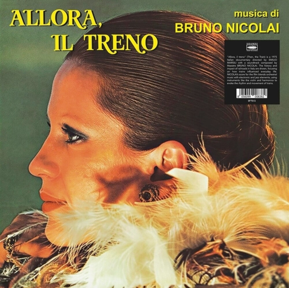 the album cover for Bruno Nicolai - Allora Il Treno