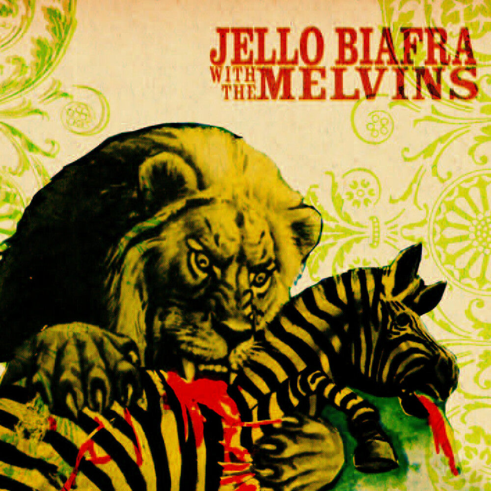 the album cover for Jello Biafra & The Melvins - Never Breathe What You Can't See