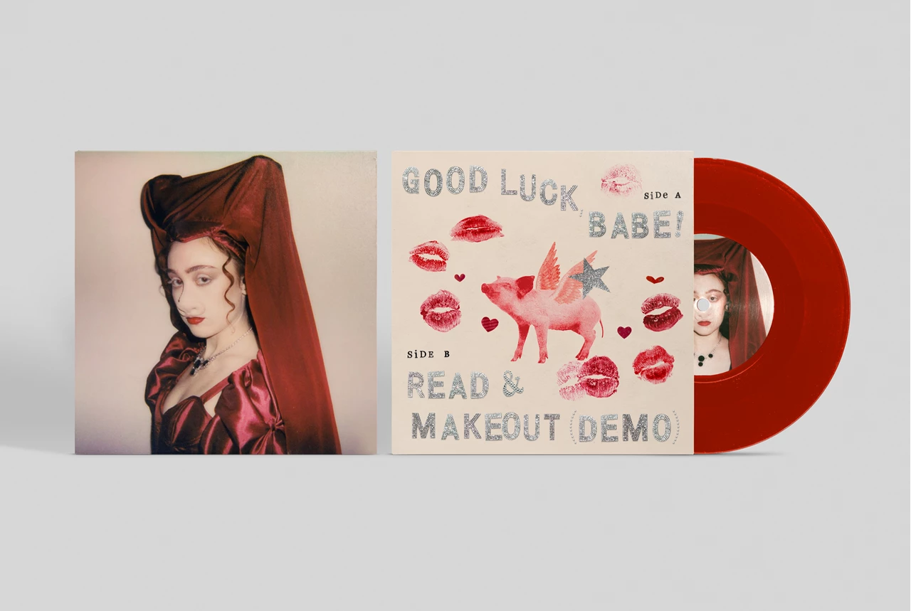 Chappell Roan - Good Luck Babe - Red Vinyl - 7 Inch vinyl