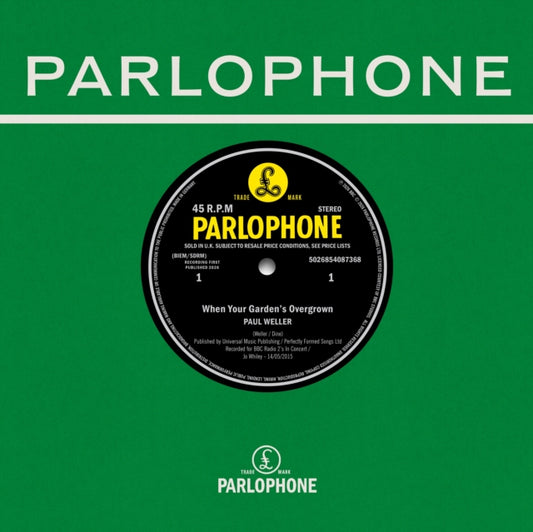 WELLER,PAUL - WHEN YOUR GARDENS OVERGROWN / BOY ABOUT TOWN