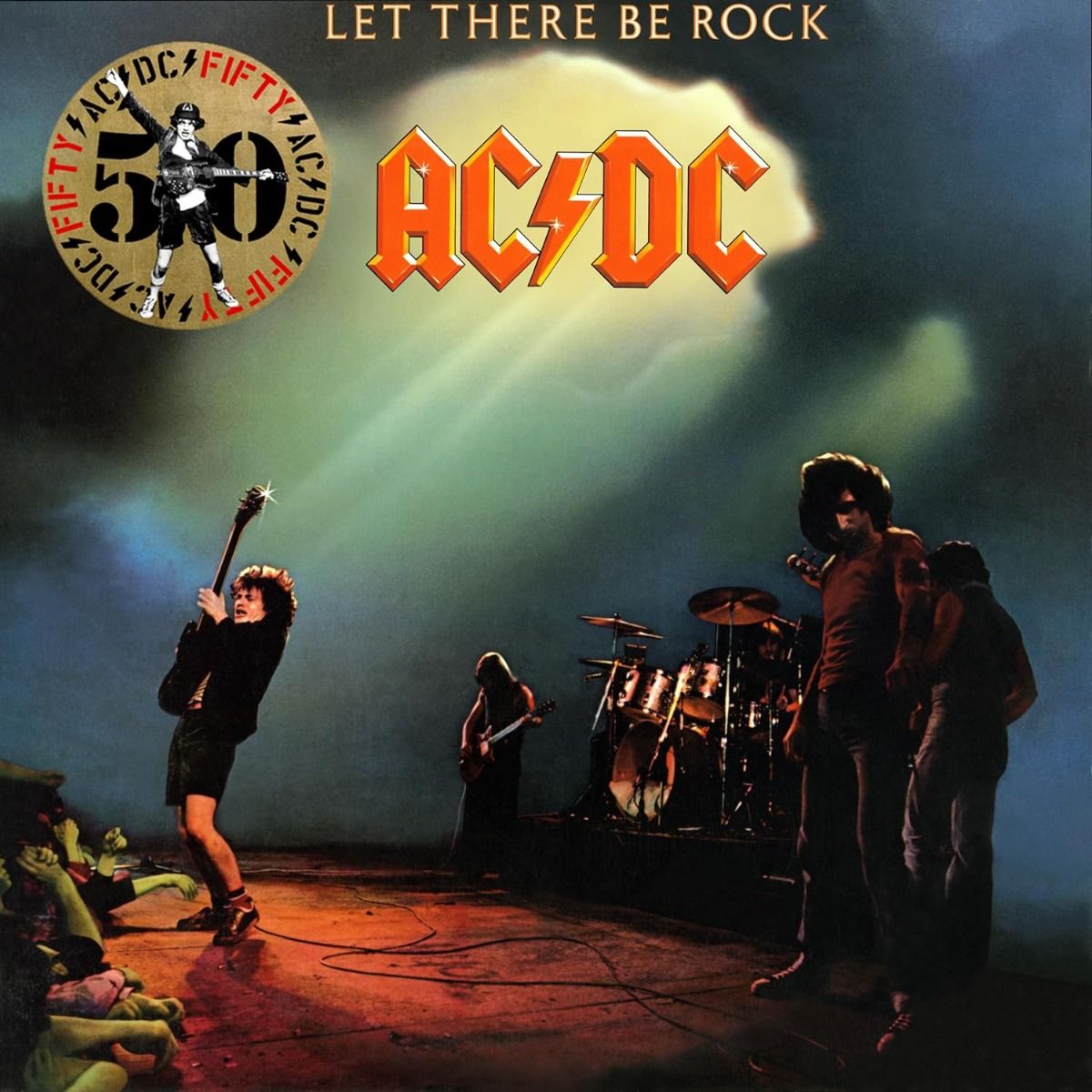 AC/DC - Let There Be Rock - 50th Anniversary Gold Vinyl Limited Edition