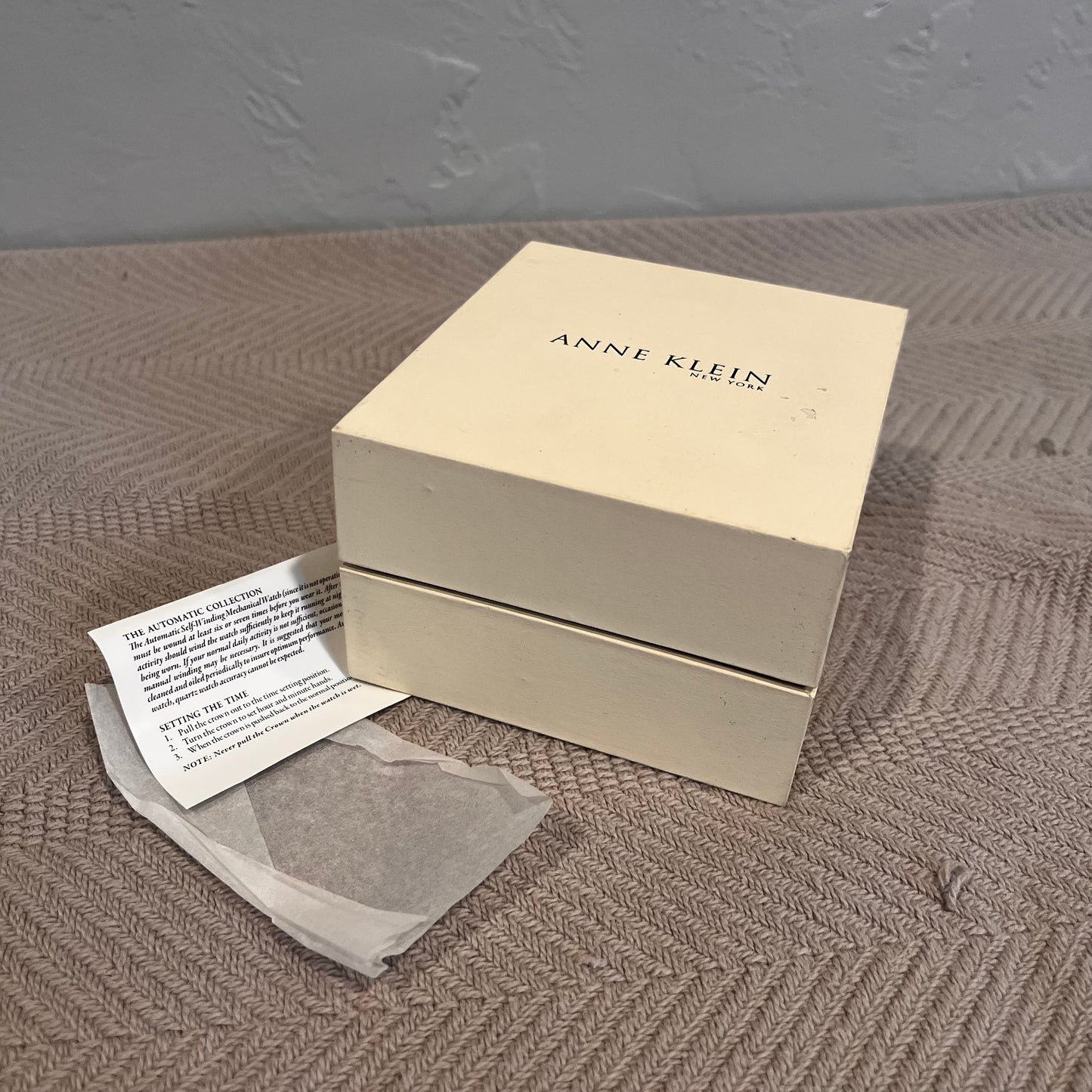 Anne Klein Women’s Automatic Watch Two Tone Mother of Pearl Dial - 12/2339MPRT Used