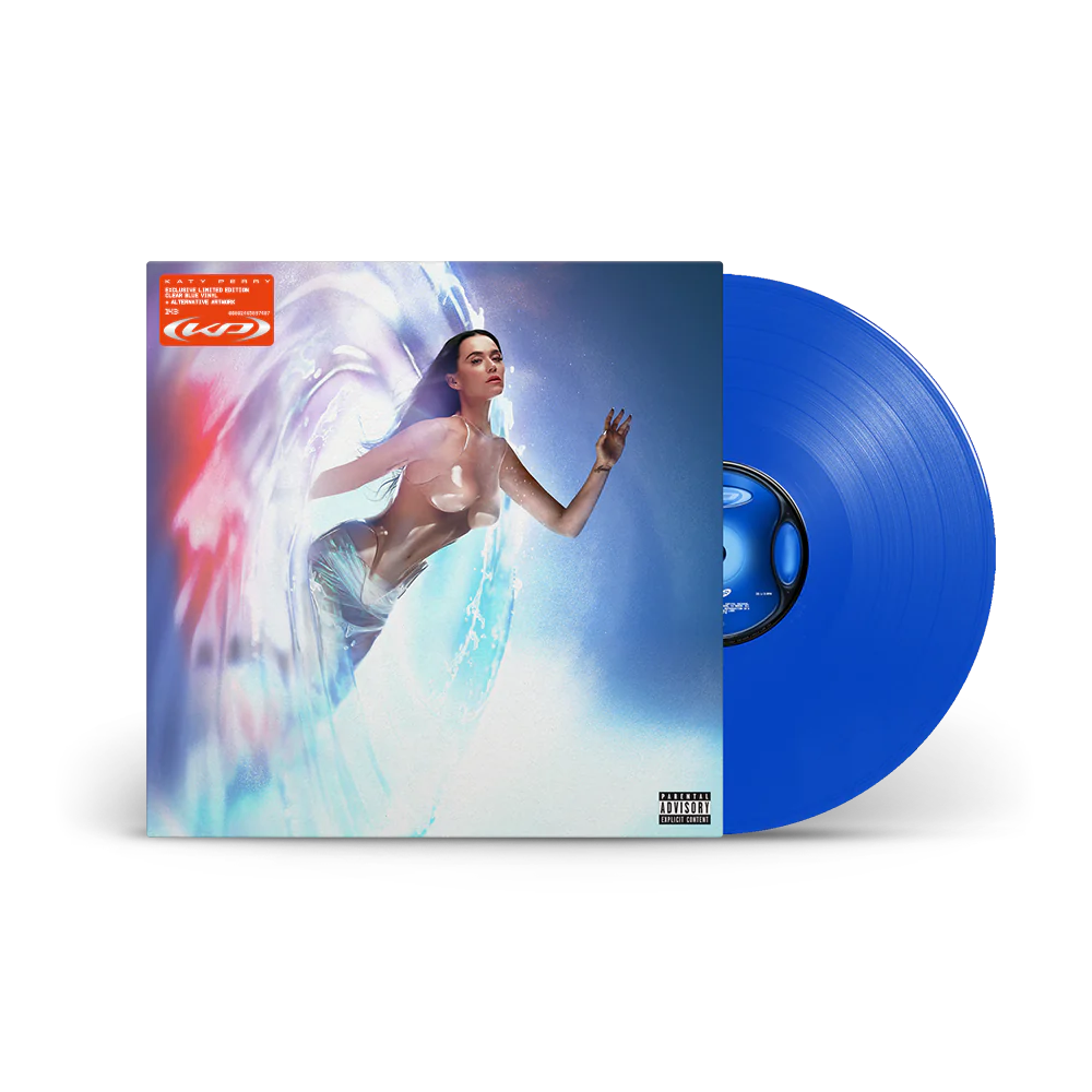 PRE ORDER: 143 (Parental Advisory Explicit Lyrics, Indie Exclusive, Limited Edition, Clear Vinyl, Blue) - Katy Perry