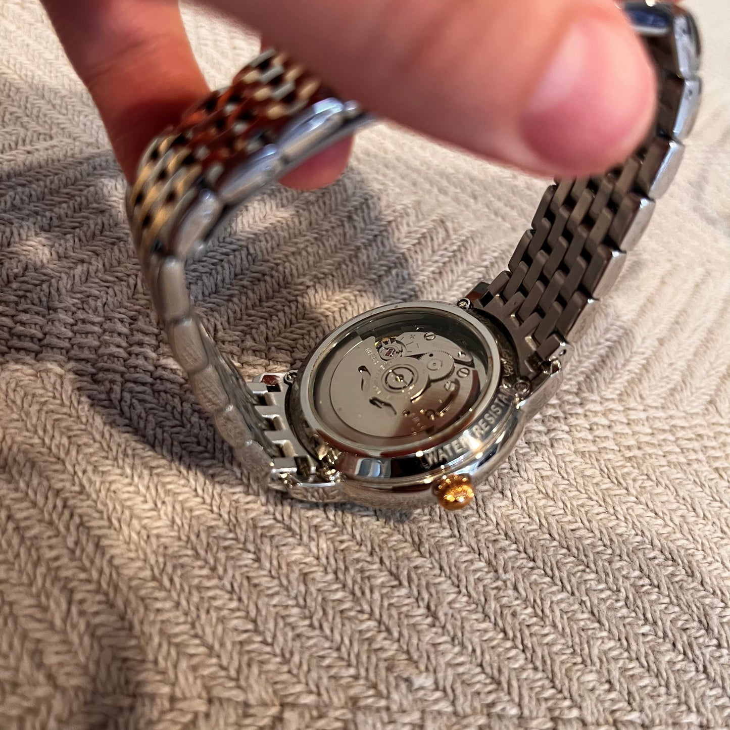 Anne Klein Women’s Automatic Watch Two Tone Mother of Pearl Dial - 12/2339MPRT Used