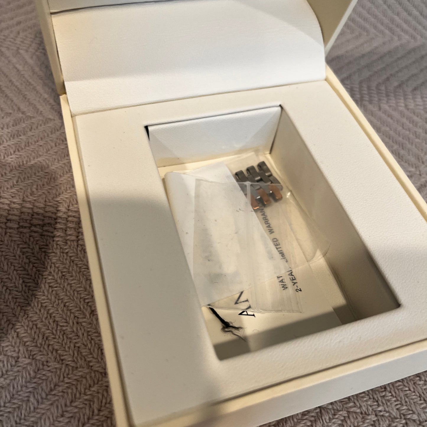 Anne Klein Women’s Automatic Watch Two Tone Mother of Pearl Dial - 12/2339MPRT Used