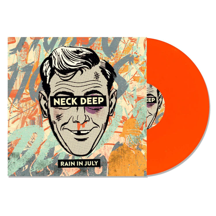 Rain In July: 10th Anniversary - Orange [Explicit Content]- Neck Deep Vinyl