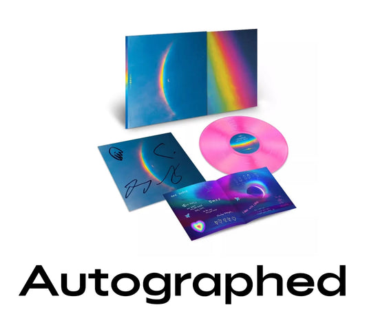 "Moon Music" (Autographed) - (Clear Vinyl, Pink, Brick & Mortar Exclusive, Autographed / Star Signed, Eco Vinyl) - Coldplay