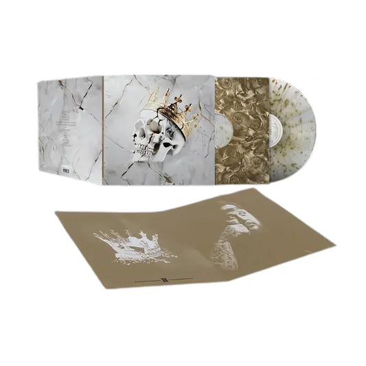 "Beautifully Broken" [Explicit Content] - (Indie Exclusive, Gold & Clear Splatter Colored Vinyl, LP) - Jelly Roll