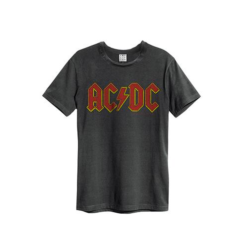 AC/DC Logo Vintage T-Shirt (Charcoal)