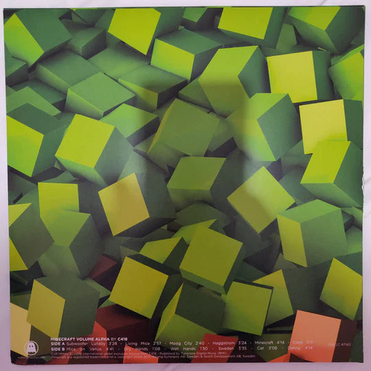 Minecraft Volume Alpha - Transparent Green Vinyl - Soundtrack