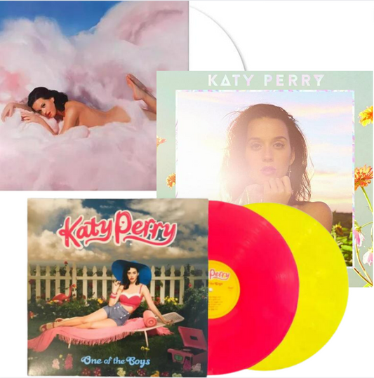 Katy Perry Bundle - Teenage Dream, One of the Boys, Prism Vinyls