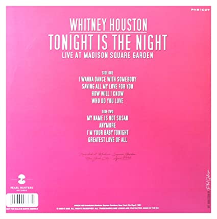 Tonight Is the Night: Live At Madison Square Garden [Import]