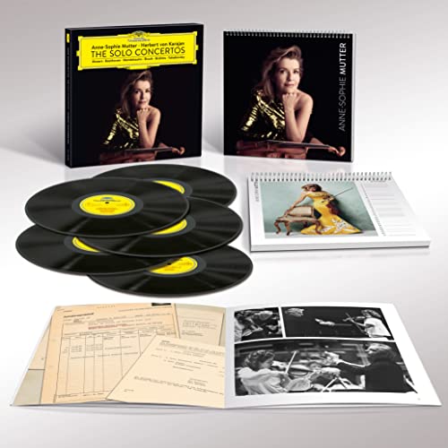 Anne-Sophie Mutter / Herbert von Karajan: The Solo Concertos [5 LP]
