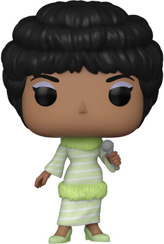 FUNKO POP! ROCKS: Aretha Franklin (Green Dress) (Vinyl Figure)