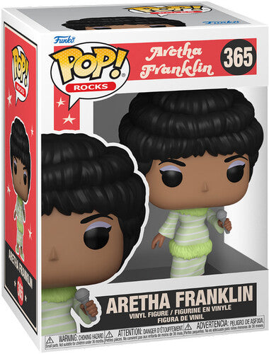 FUNKO POP! ROCKS: Aretha Franklin (Green Dress) (Vinyl Figure)