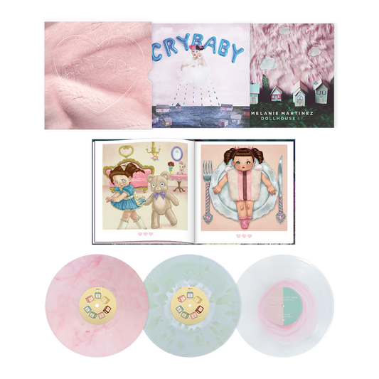 PRE ORDER: "Cry Baby" - (Clear Vinyl, Coke Bottle Green, Pink, Special Edition, Anniversary Edition, 3 LP) - Melanie Martinez