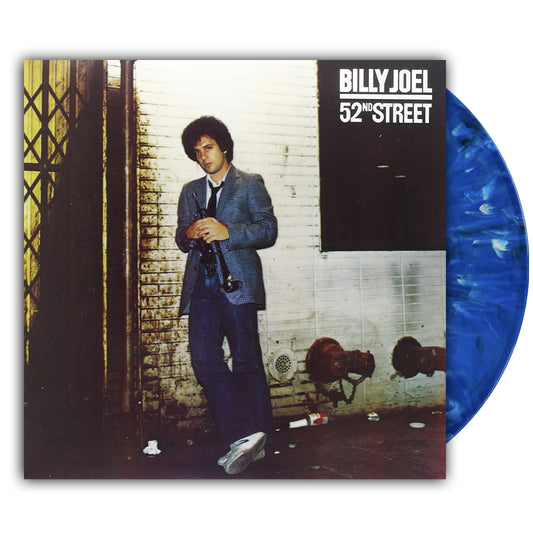 52nd Street (Blue Swirl Vinyl with 12"x12" Photo Insert)