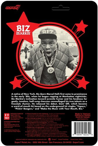 Super7 - Biz Markie ReAction Wave 1 - Biz (Collectible, Figure, Action Figure)