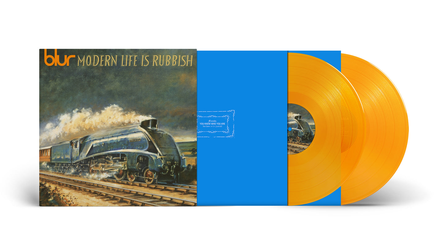 Modern Life Is Rubbish (30th Anniversary Edition) [National Album Day Limited Orange Vinyl] - Blur Vinyl