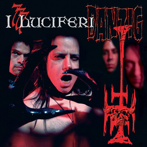 777: I Luciferi - Black/ white/ red Split Splatter
