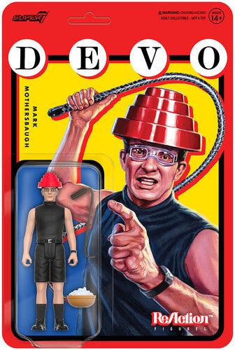 Super7 - Devo ReAction Figure Wave 1 - Whip It Mark Mothersbaugh (Collectible, Figure, Action Figure)