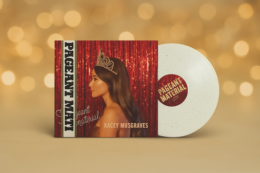 PRE ORDER: " Pageant Material" - (Limited Edition, Clear Vinyl, Gold, Anniversary Edition, LP) - Kacey Musgraves