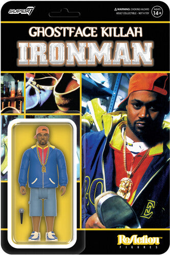 Super7 - Ghostface Killah - Reaction - Ghostface Killah Ironman (Collectible, Figure, Action Figure)