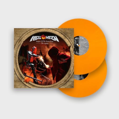 Keeper Of The Seven Keys: The Legacy (red orange/ white marbled vinyl)