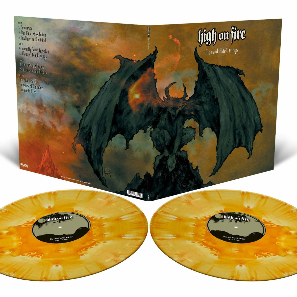 Blessed Black Wings (Colored Vinyl, Blue, Orange) (2 Lp's)