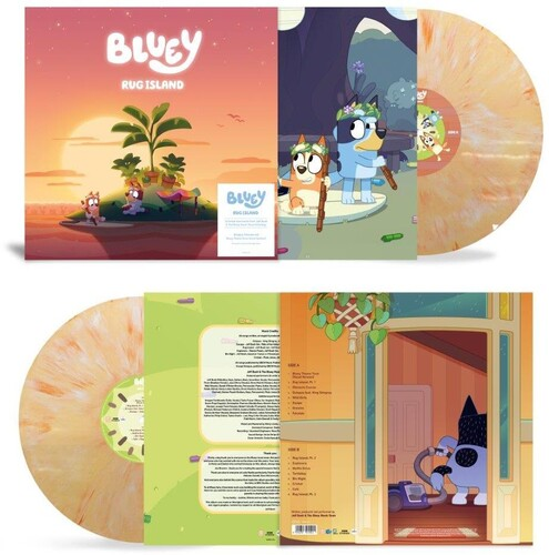 "Rug Island" - Sunset Orange Colored Vinyl [Import] - Bluey