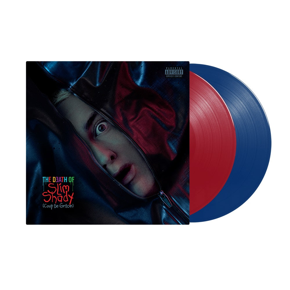 The Death Of Slim Shady (Coup De Grace) - (Parental Advisory Explicit Lyrics, Colored Vinyl, Red, Blue) - Eminem