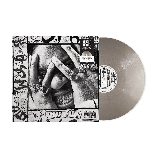 "King Of The Mischievous South Vol. 2" [Explicit Content] - (Indie Exclusive, Limited Edition, Silver Colored Vinyl, LP) - Denzel Curry