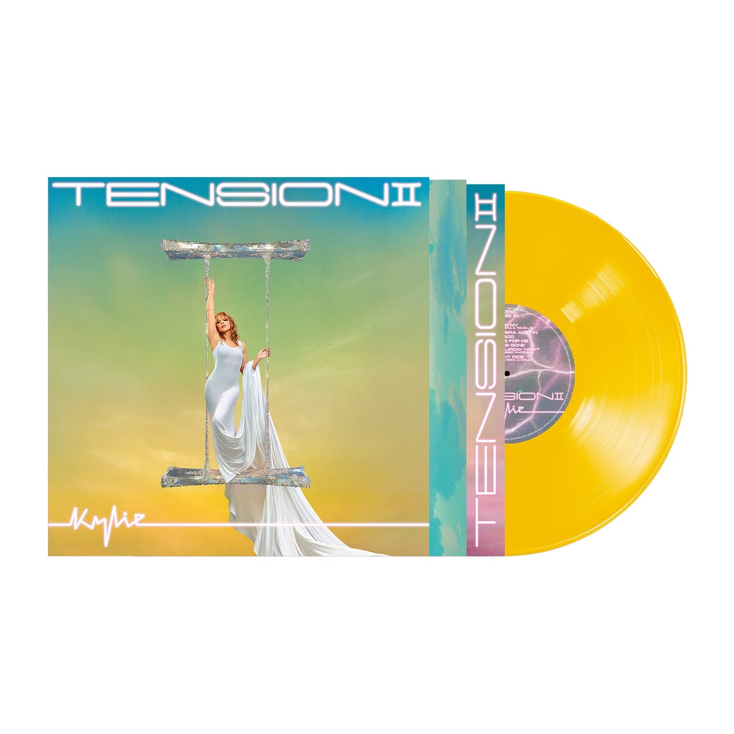 "Tension II" - (Indie Exclusive, Limited Edition, Colored Vinyl, Yellow) - Kylie Minogue