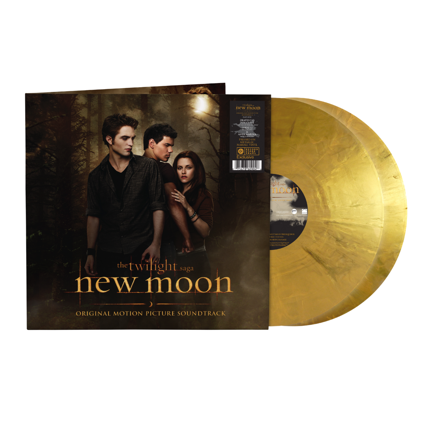Pre-Order - The Twilight Saga: New Moon (Original Soundtrack) - Indie Exclusive Metallic Marble Vinyl