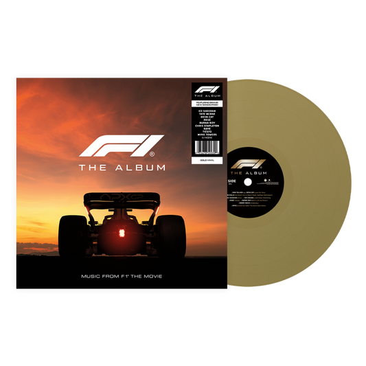 PRE ORDER: "F1 The Album (Original Soundtrack)" - (Colored Vinyl, Gold, LP) - Various Artist