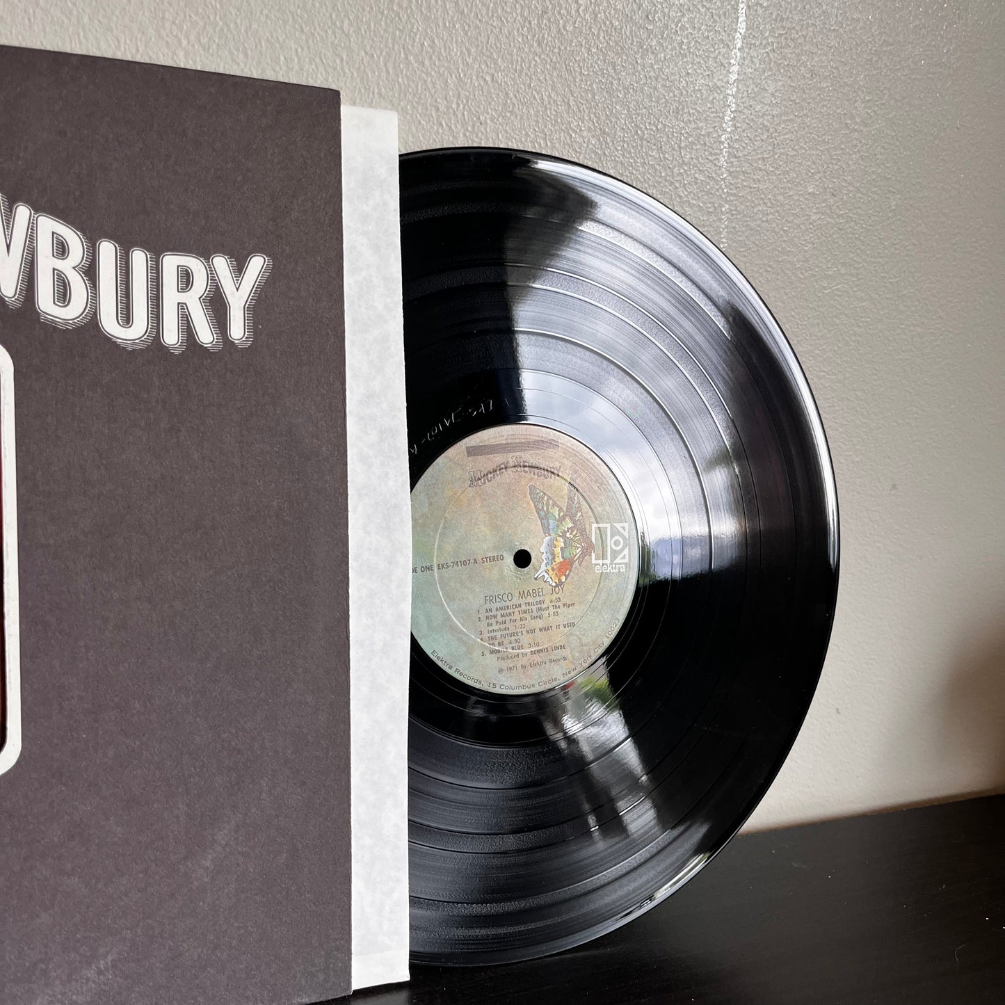 Mickey Newbury - Frisco Mabel Joy EKS-74107 STEREO Used Vinyl EX Condition