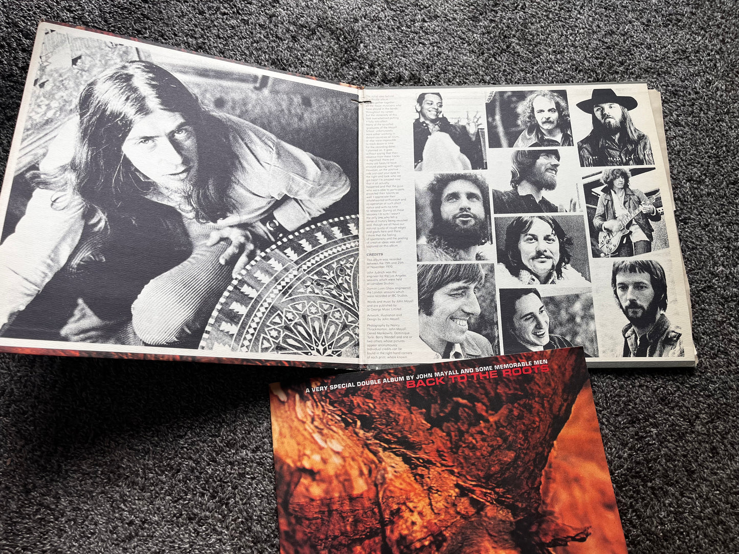 Back To The Roots - John Mayall Polydor 25-3002 Double LP 1971 Used EX