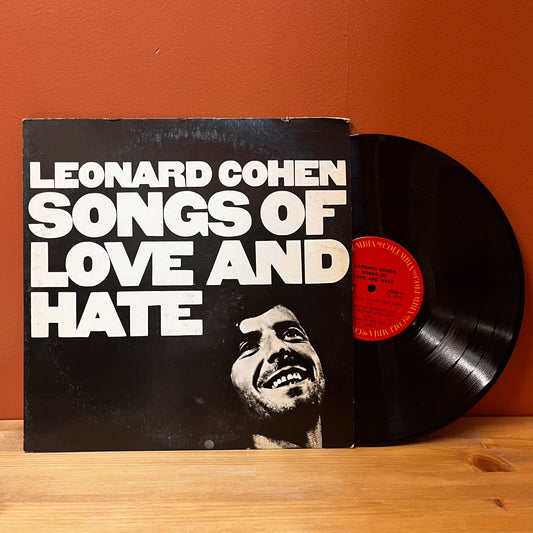 Songs of Love and Hate - Leonard Cohen Used Vinyl C 30103 Columbia VG+