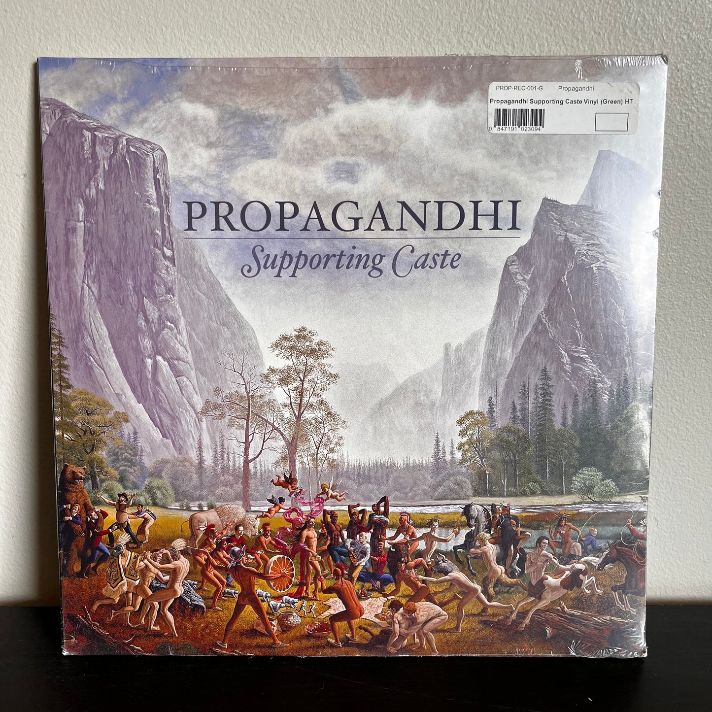 Propagandhi Supporting Caste Mint Sealed Green Repress 2009 Vinyl