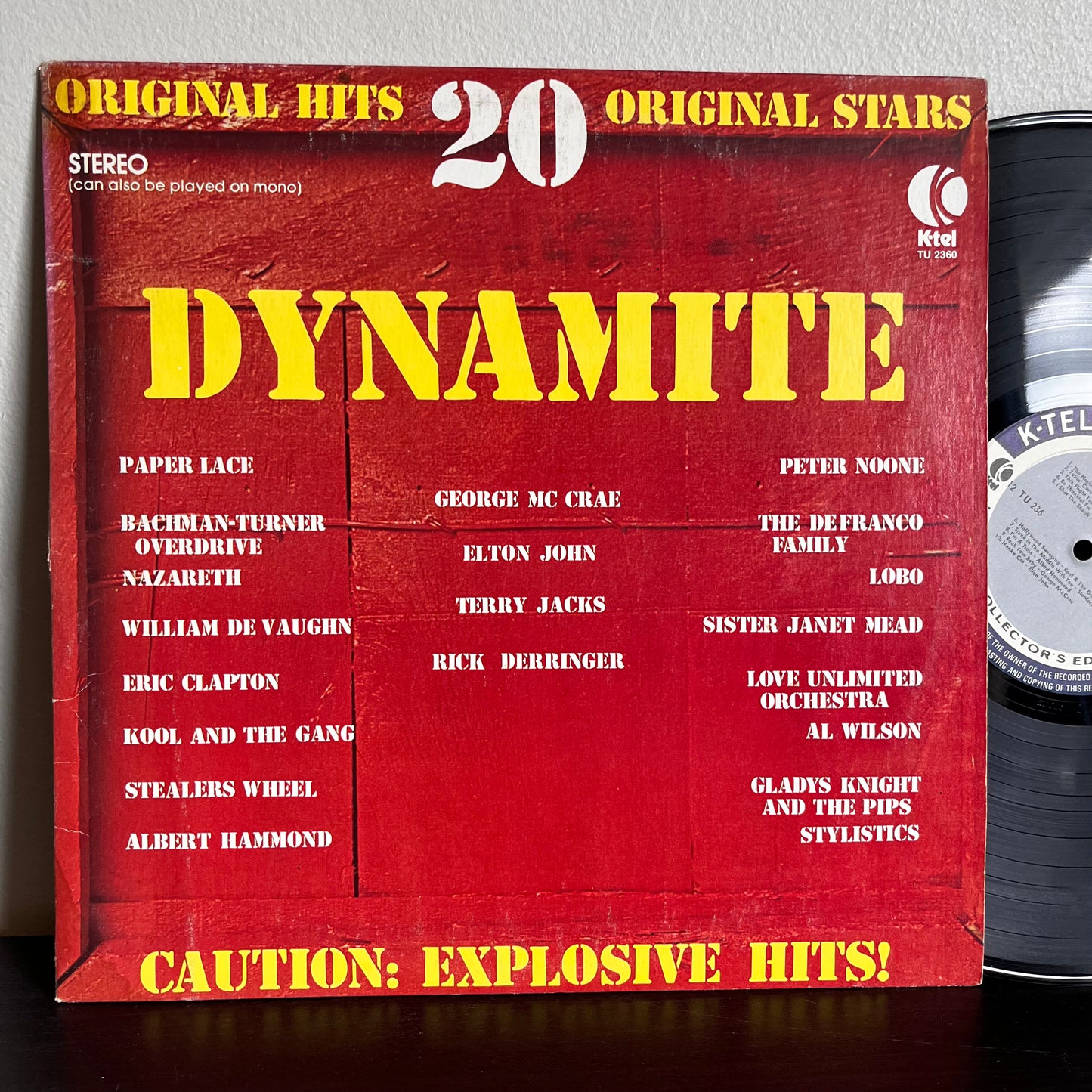 Dynamite 20 Original Hits 20 Original Stars STEREO TU-2360 Used VG+