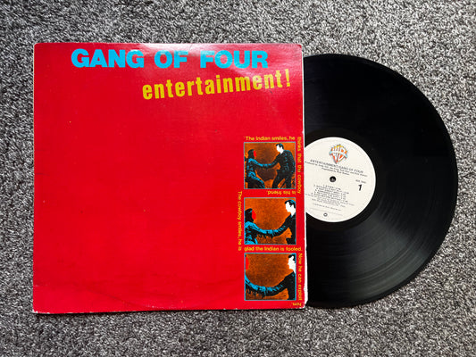 Entertainment! - Gang of Four Vinytl 1979 USA BSK 3446 Used VG
