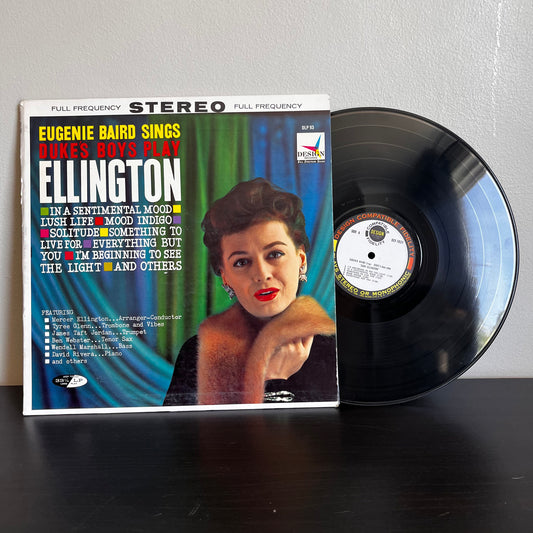 Eugenie Baird Sings Duke's Boys Play Ellington LP STERO DLP 93 Used Vinyl EX