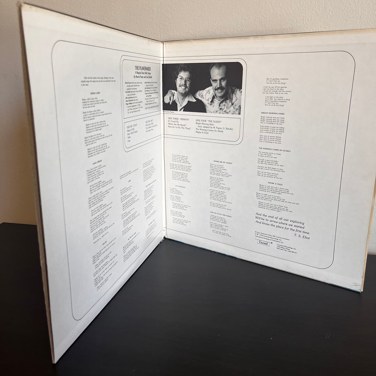The Planemaker - Marvin Payne & Guy Randle Used Vinyl 1978 VG
