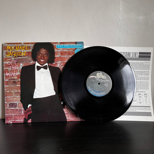 Off The Wall - Michael Jackson 1980 Half-Speed Mastered HAL 45745 Epic Used VG Vinyl