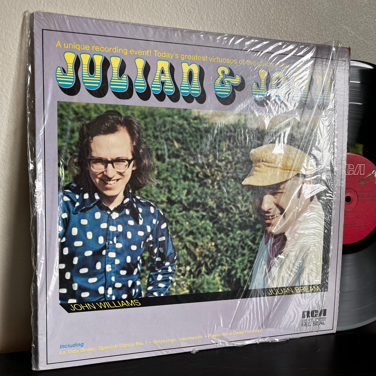 Julian & John - Julian Bream & John Williams RCA Red Seal Vinyl LSC-3257 NM Condition