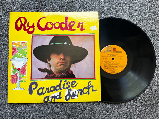 Paradise and Lunch - Ry Cooder Vinyl MS 2179 Used VG+